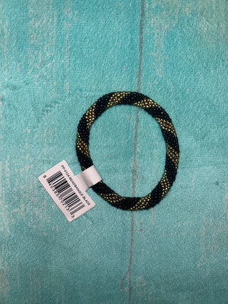 Simply Southern Bead Bangle Black Style 5