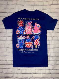 Simply Southern USA T-Shirt Midnight