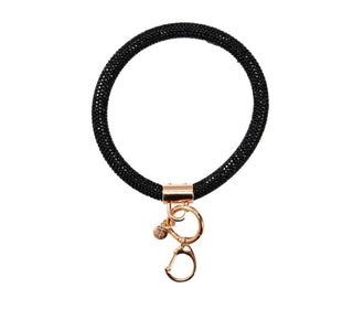 Simply Southern Rhinestone Bangle Black