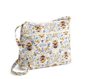 Vera Bradley Original Zip Hipster Bee Garden