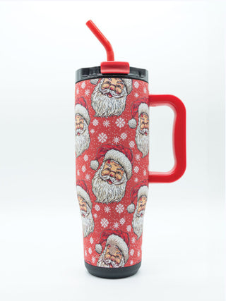Simply Southern 40oz Tumbler Holiday Santa