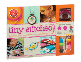 Klutz Tiny Stitches Embroidery Kit