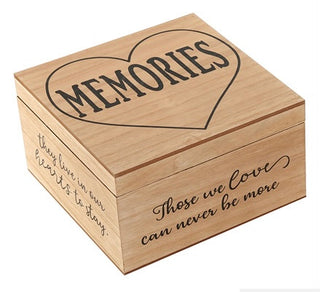 Those We Love Wood Memory Box