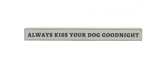 Dog Wood Block Sign