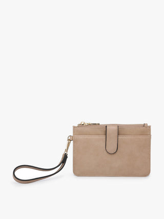 Jen & Co Pearl Wallet Taupe WL2082