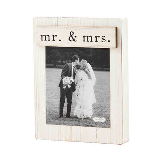 Mudpie Mr. & Mrs. Magnetic Picture Frame
