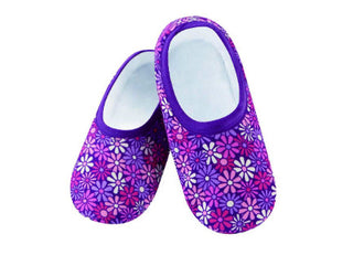 Snoozies Vintage Flowers Skinnies Slippers