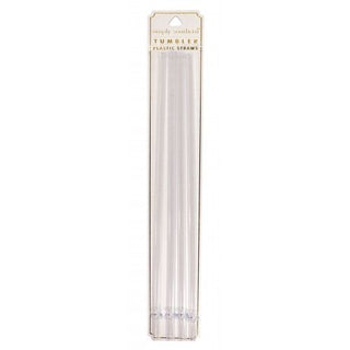 SS Tumbler Reusable Plastic Straws