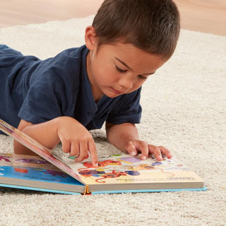 Melissa & Doug Poke-a-Dot What's Your Favorite Color? board book, inside pages