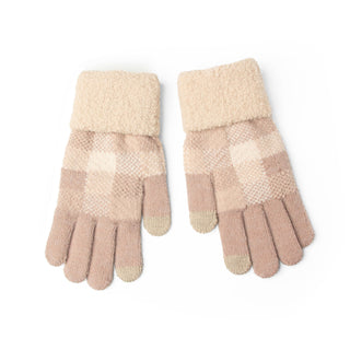 Britt’s Knits Tan Sweater Weather Gloves