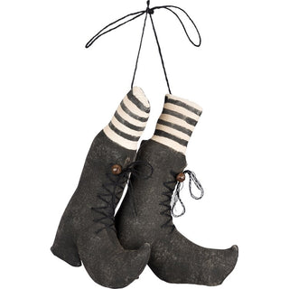 Fabric Witch Boots