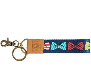 Simply Southern Leather Brass Key Chain