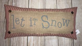 Honey & Me Let it Snow Pillow