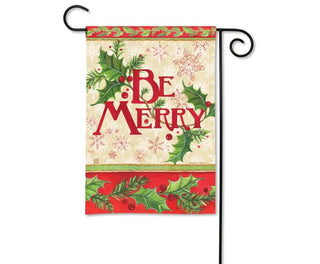 Merry Holidays Garden Flag