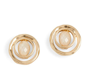 Whispers Two Circle Stud Earrings WN004146/47