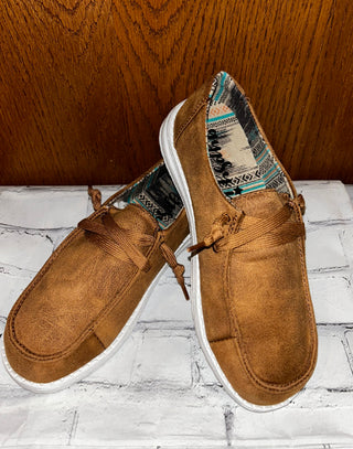 Gypsy Jazz Candice Slip Ons Tan
