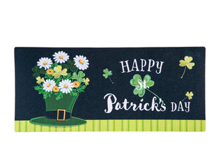 Happy St. Patrick’s Day Floral Hat Switch Mat
