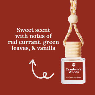 Noteworthy Co. Car Diffuser Cranberry Woods