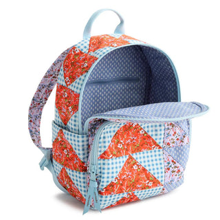 Vera Bradley Small Banbury Backpack Flying Geese Patchwork
