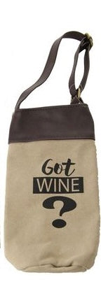 Canvas Wine Bag