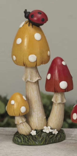 Mushrooms w/Ladybug