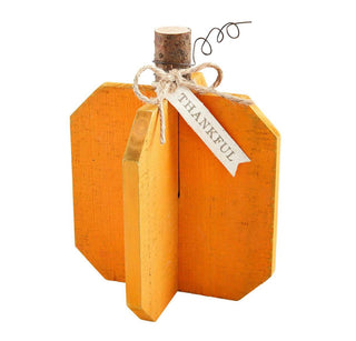 Medium Wood Plank Pumpkin