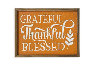 Harvest Engraved Wall Sign