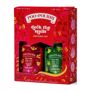 Poo-Pourri Deck the Stalls Spritzmas Set