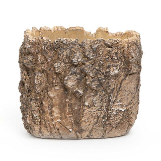 Resin Tree Bark Pot