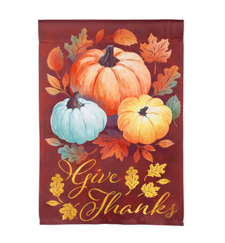 Crafted Harvest Garden Flag