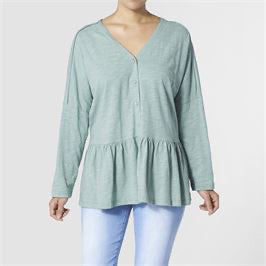 Coco+Carmen Bailey Oversized Top Sea Green