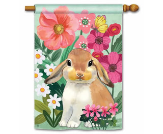 Bunny Love Standard House Flag