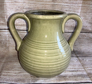 Stoneware Green Jug