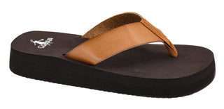Corkys Just Add Water Sandals Cognac