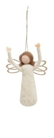 Wool Felt Angel Ornament