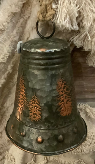 Copper Bell w/Trees Large