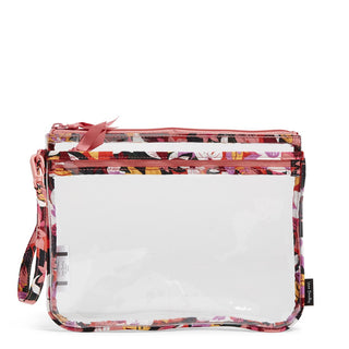 Vera Bradley Clear Pouch Wristlet in