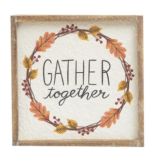 Gather Together Fall Wall Decor