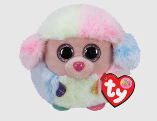 Ty Puffies Rainbow Poodle