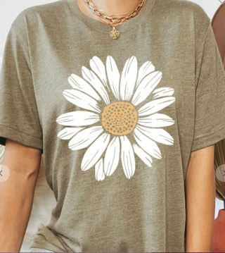 Kissed Apparel Daisy Olive T-Shirt