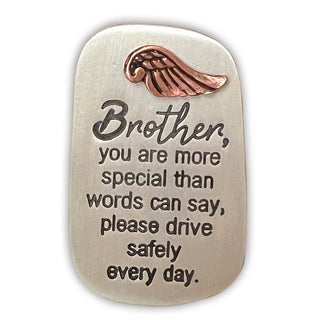 Drive Safely Visor Clip Brother