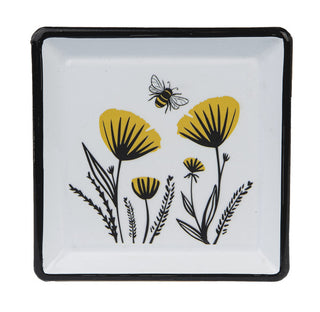 Bee & Floral Trinket Dish