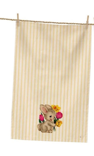 Vintage Bunny Towel