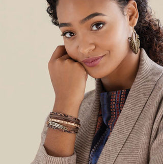 Coco + Carmen Blessed Layered Magnetic Bracelet 2135334