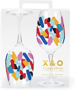 Paint the Town Acrylic Wine Set
