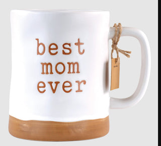 Simply Southern Stone Mug Best Mom