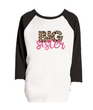 Jane Marie Kids Big Sister Raglan