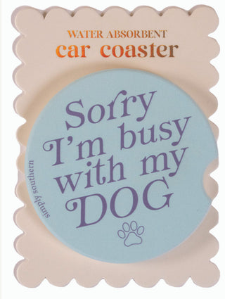 Simply Southern Car Coaster Sorry