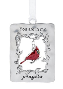 Cardinal Ornament You Are in My Prayers