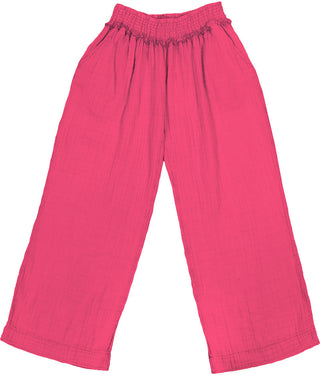 Simply Southern Gauze Pant Hot Pink